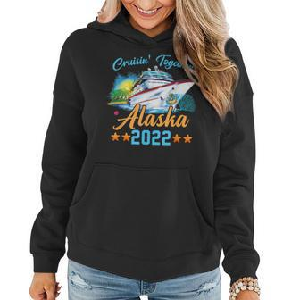 Cruisin Together Alaska 2022 V2 Women Hoodie Graphic Print Hooded Sweatshirt - Thegiftio UK