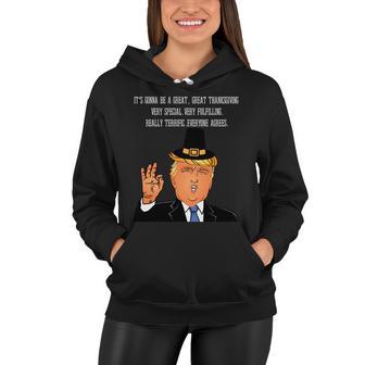 Donald Trump Its Gonna Be A Great Thanksgiving Tshirt Women Hoodie - Monsterry