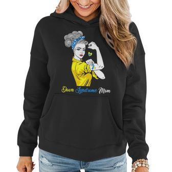 Down Syndrome Mom Strong Unbreakable Mother S Day V2 Women Hoodie - Thegiftio