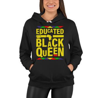 Educated Black Queen Tshirt Women Hoodie - Monsterry AU