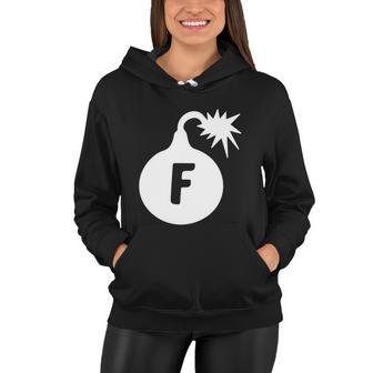 F Bomb Tshirt Women Hoodie - Monsterry UK