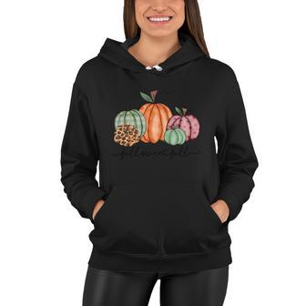 Fall Sweet Fall Thanksgiving Quote Women Hoodie - Monsterry DE
