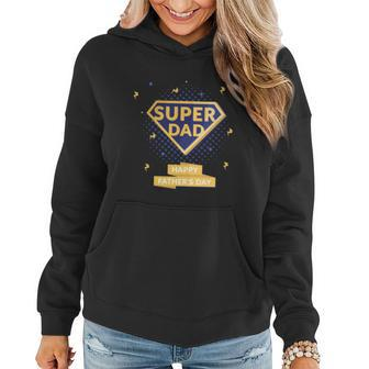 Fathers Day Gift Best Dad Ever Daddy Super Dad Happy Fathers Day Graphic Design Printed Casual Daily Basic Women Hoodie - Thegiftio UK