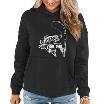 Fathers Day Gift Fathers Dad Daddy Fishing Reel Cool Dad Cute Gift Women Hoodie - Thegiftio UK