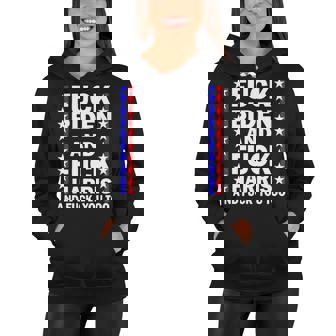 Fck Kamala Harris And F Joe Biden Women Hoodie - Thegiftio