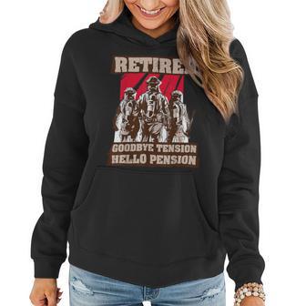 Firefighter Retired Fireman Retirement Plan Funny Firefighter V2 Women Hoodie - Seseable