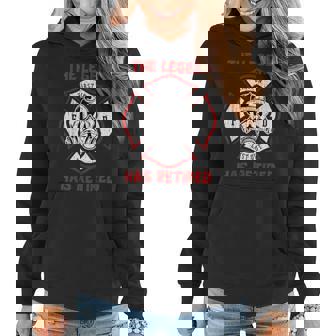 Firefighter Retired Fireman Retirement Proud Firefighter V2 Women Hoodie - Seseable