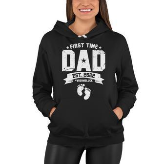 First Time Dad Est 2022 Wish Me Luck Women Hoodie - Monsterry UK