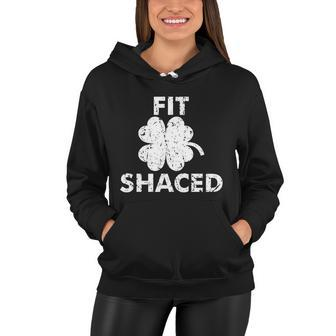 Fit Shaced Funny St Patricks Day Irish Clover Beer Drinking Tshirt Women Hoodie - Monsterry DE