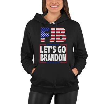 Fjb F Joe Biden Lets Go Brandon Women Hoodie - Monsterry