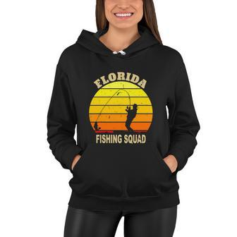 Florida Fishing Squad For Deep Sea Funny Fisherman Women Hoodie - Monsterry CA