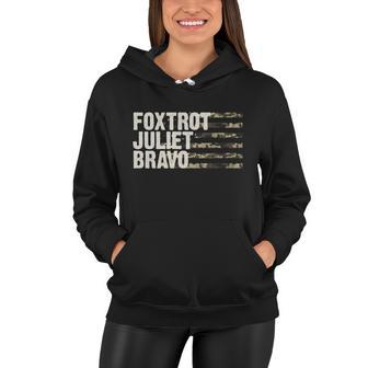 Foxtrot Juliet Bravo Camo Military Flag Tshirt Women Hoodie - Monsterry DE