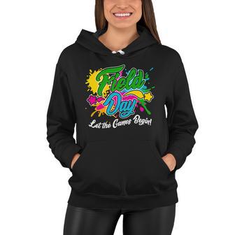 Fun Field Day Let The Games Begin Women Hoodie - Monsterry CA