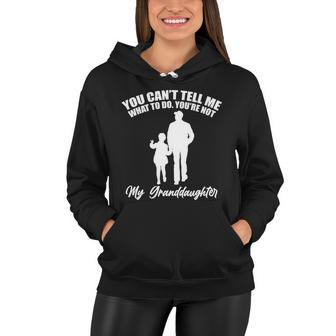 Funny & Cute Granddaughter And Grandfather Tshirt Women Hoodie - Monsterry UK