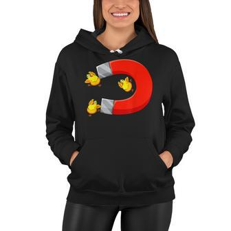 Funny Chicks Magnet Diy Halloween Office Party Costume Women Hoodie - Seseable