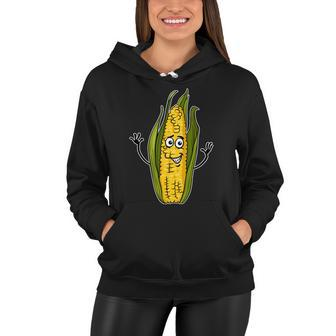 Funny Corn On The Cob Farmers Food Women Hoodie - Monsterry DE