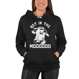 Funny Farm Animal Cow Women Hoodie - Monsterry AU