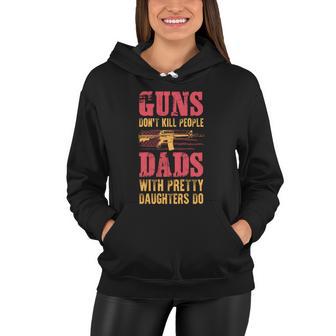 Funny Father Daughter Fathers Day Dad Cute Gift Women Hoodie - Monsterry