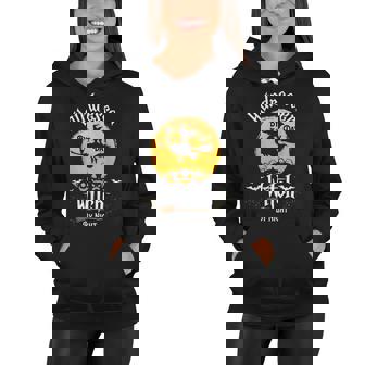 Funny Hairstylist Halloween Hairdresser By Day Witch Night Women Hoodie | Seseable UK