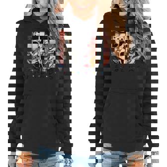 Funny Horror Friends Scary Movies Halloween Women Hoodie Graphic Print Hooded Sweatshirt - Thegiftio UK