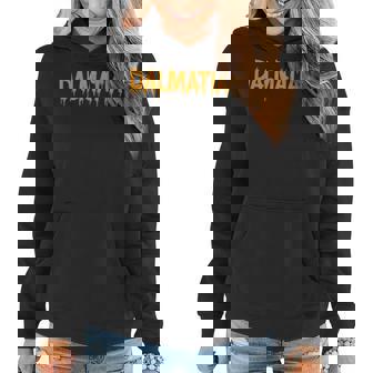 Funny Lazy Halloween Costume Shirt Pretend Im A Dalmatian Women Hoodie Graphic Print Hooded Sweatshirt - Thegiftio