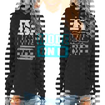 Funny Sign Language Asl Mode On Women Hoodie - Thegiftio