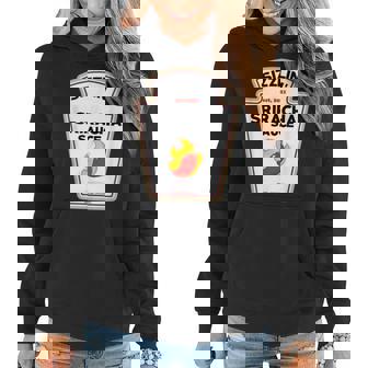 Funny Sriracha Sauce Diy Halloween Costume Group Condiments Women Hoodie Graphic Print Hooded Sweatshirt - Thegiftio