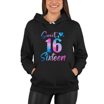 Funny Sweet 16Th Birthday Party Celebration Women Hoodie - Monsterry UK