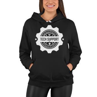 Funny Tech Support V2 Women Hoodie - Monsterry