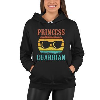 Funny Tee For Fathers Day Princess Guardian Of Daughters Cool Gift Women Hoodie - Monsterry DE