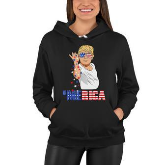 Funny Trump Salt Merica Freedom 4Th Of July Tshirt Gifts Women Hoodie - Monsterry AU