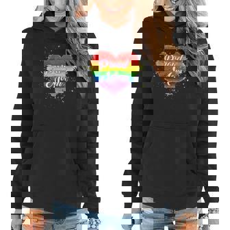 Gay Pride Proud Mom Lgbt Parent Mothers Day Women Hoodie - Thegiftio