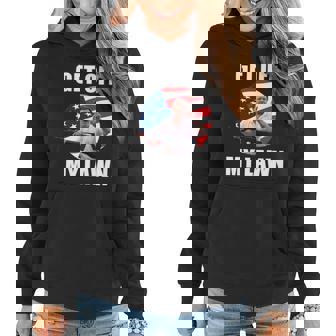 Get Off My Lawn Ken And Karen T-Shirt Graphic Design Printed Casual Daily Basic Women Hoodie - Thegiftio