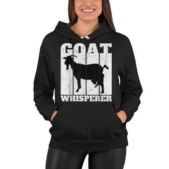 Goat Whisperer V2 Women Hoodie - Thegiftio UK