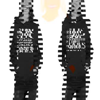 Great Dads Get Promoted To Grandpas Women Hoodie - Thegiftio