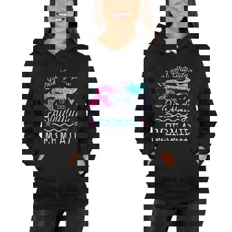 Great Grandpa Of The Birthday Mermaid Theme Family Bday Women Hoodie - Monsterry