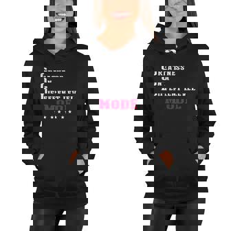 Greatness On A Different Level Mode Women Hoodie - Thegiftio UK