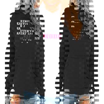 Greatness On A Different Level Mode Women Hoodie Graphic Print Hooded Sweatshirt - Thegiftio UK