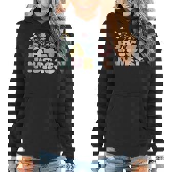 Groovy Pacu Nurse Proud Post Anesthesia Care Unit Women Hoodie - Thegiftio