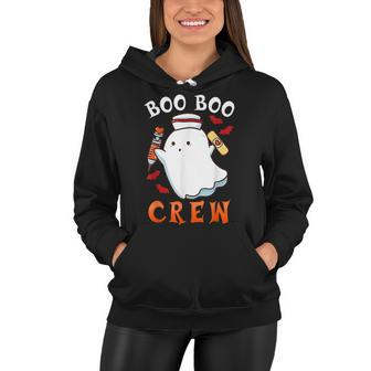 Halloween Nurse Boo Boo Crew Women Hoodie - Seseable