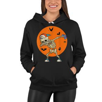 Halloween Skeleton Gamer Women Hoodie - Seseable