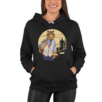 Handsome Tiger Women Hoodie - Monsterry AU