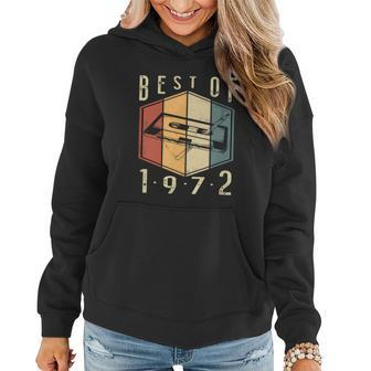 Happy Birthday 50Th 50 Years Old Vintage Gift Graphic Design Printed Casual Daily Basic Women Hoodie - Thegiftio UK