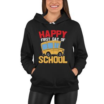 Happy First Day Of School Plus Size Shirt For Teacher Male Female Women Hoodie - Thegiftio UK