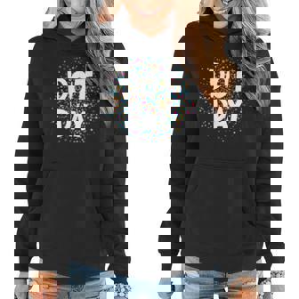 Happy International Dot Day 2022 September 15Th Polka Dot Women Hoodie Graphic Print Hooded Sweatshirt - Thegiftio UK