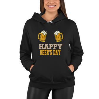 Happy National Beers Day Funny Women Hoodie - Monsterry