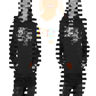 Hit In The Nutcracker Christmas Women Hoodie - Monsterry