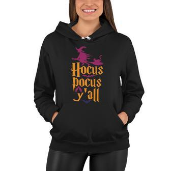 Hocus Pocus Yall Funny Halloween Quote Women Hoodie - Monsterry