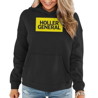 Holler General Women Hoodie Graphic Print Hooded Sweatshirt - Thegiftio UK