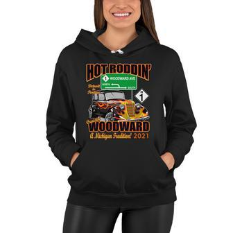 Hot Rod Woodward Ave M1 Cruise 2021 Tshirt Women Hoodie - Monsterry AU